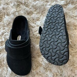 Birkenstock 1774 Nagoya Suede Tekla Black Slate 36 Clog